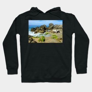 Vagues sur rochers Hoodie